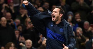 Everton Manager Frank Lampard after Everton beat Crystal Palace 3-2