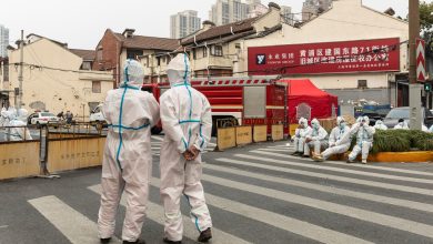 China’s financial hub of Shanghai launched a two-stage lockdown of its 26 million residents on Monday, closing bridges and tunnels