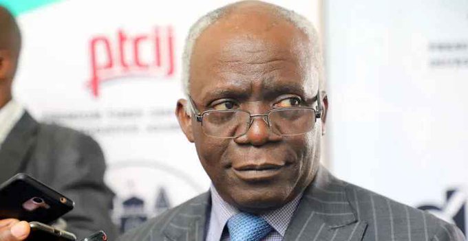 Falana, suit