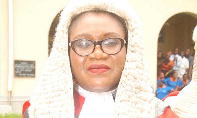 Justice Olubunmi Abike-Fadipe of the Ikeja Special Offences Court