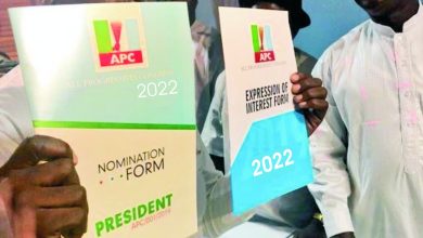 APC Presidential form