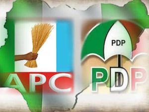 Biggest political parties in Nigeria-APC and PDP