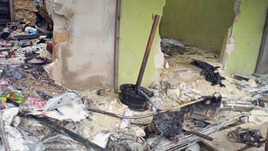 Market on fire in Akwa Ibom