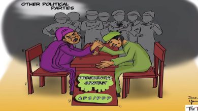 Monday Cartoon: APC and PDP presidential Contest
