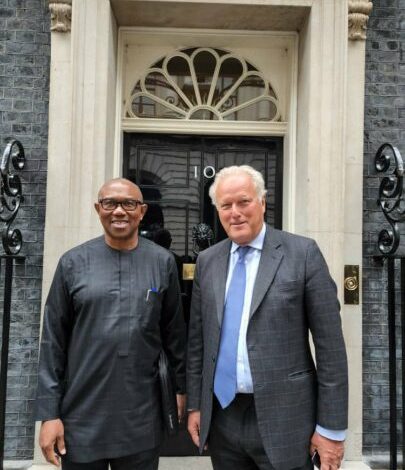 Peter Obi in UK