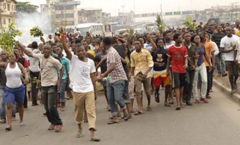 youth protest in Akwa Ibom