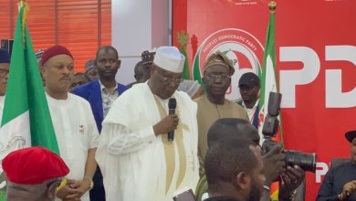 Man faints as PDP gives Atiku Certificate of Returns