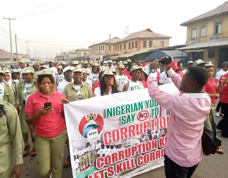 EFCC to deepen synergy with NYSC in Borno, Sokoto