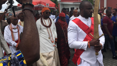 ceremony, Olu of Warri