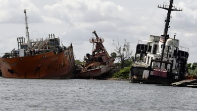 sea wrecks