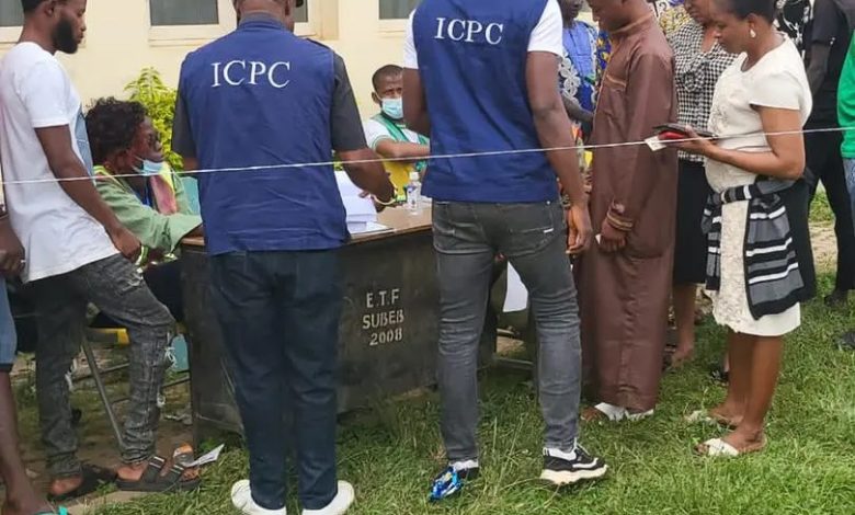ICPC officials in Osun