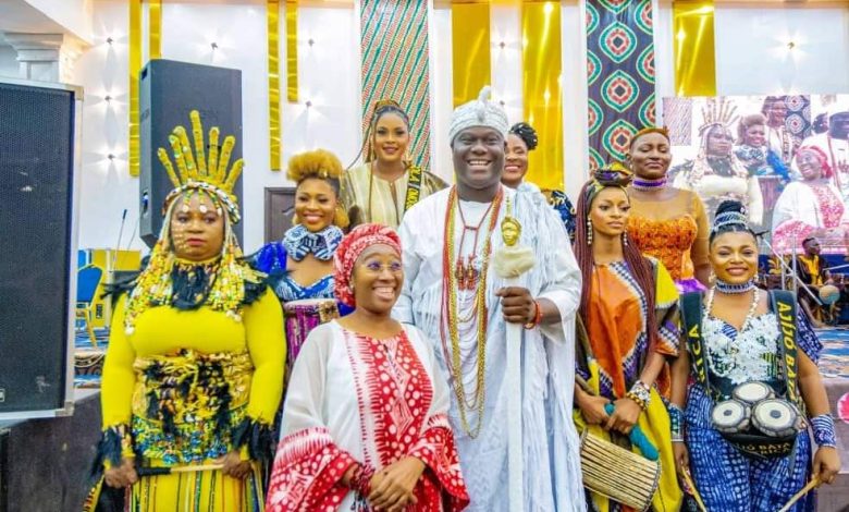 Ooni displays Drum dexterity at Ayan-Agalu Festival