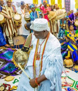 His Imperial Majesty Adeyeye Enitan Ogunwusi, Ojaja II, the Ooni of Ife