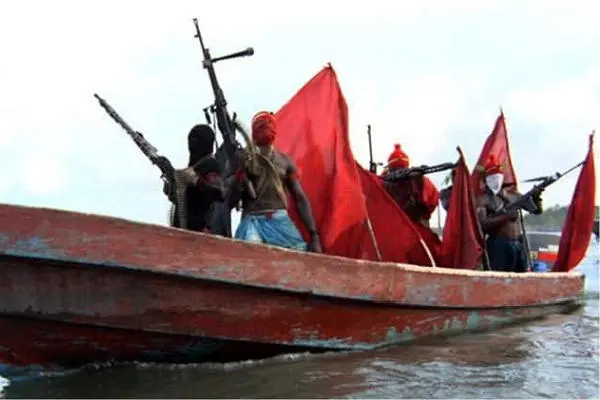 pirates in a boat