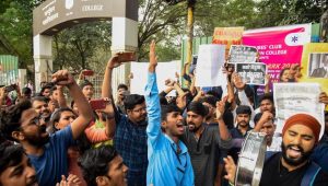 india students protest