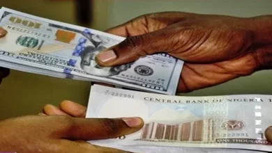 Naira falls to N430 per dollar at official window