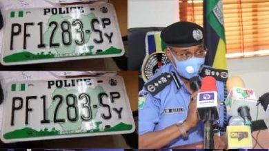 police enforcement on spy number plates