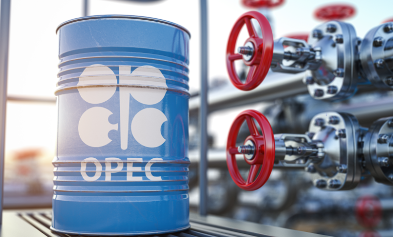 OPEC oil barrel