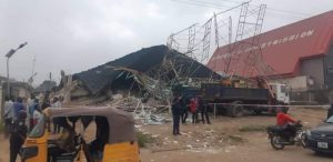 Mall that collapsed in Kubwa Abuja