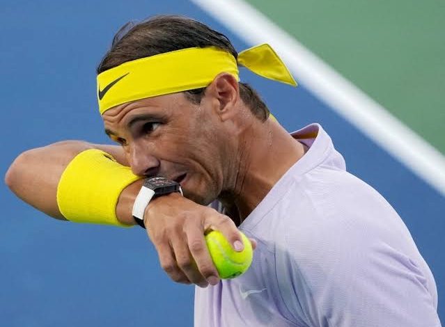 Tennis player Rafael Nadal