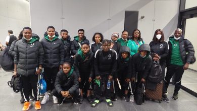 Super Falcons in Kansas City for friendly cracker with USA