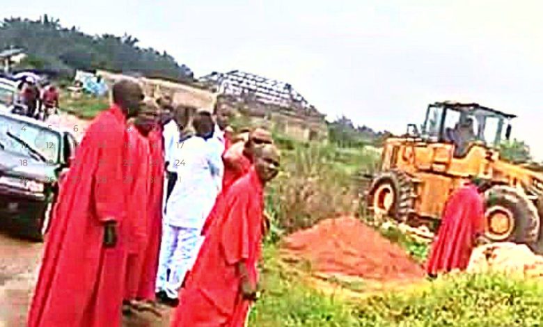 Mass demolition: Oba of Benin's aide, chiefs leave prison