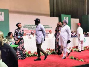 INEC presents certificate of return to Joel-Onowakpo