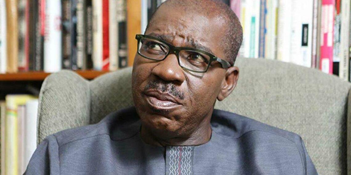 Obaseki Visits Family of late Uwaila Omozuwa, Distributes Food items to Orphanages