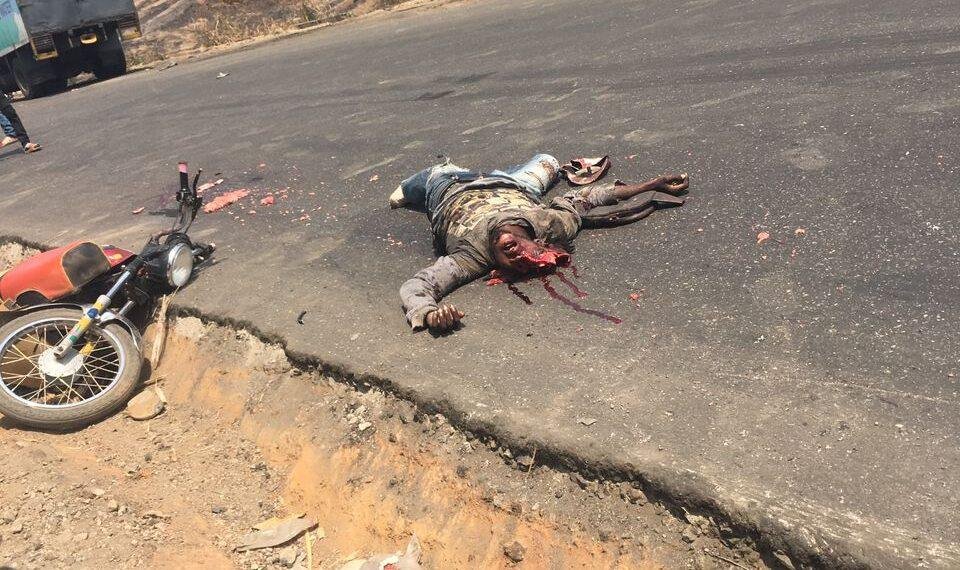 Breaking: Truck crushed one to death in Ondo