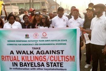 First Lady Leads Campaign Against Ritual Killings, Harvest of Human Parts