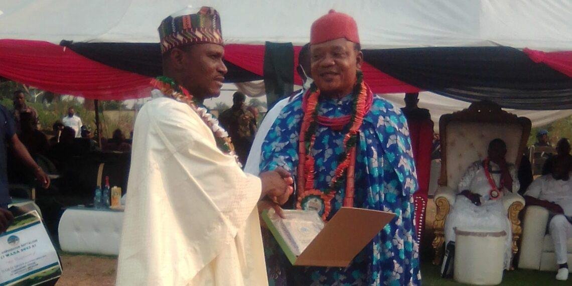 Army Honours Delta Monarch For Promoting Peace