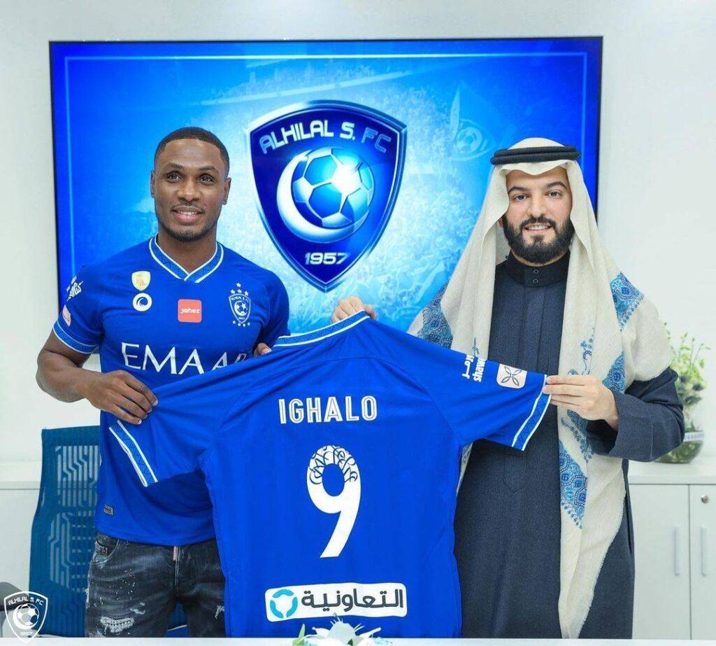 Ighalo Joins Al-Hilal