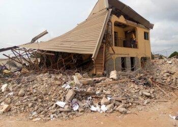 COLLAPSE BUILDING: CAN Consoles With Salvation Ministry Over Loses