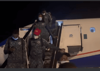 AFCON 2021: The Nigeria Super Eagles land in Garoua