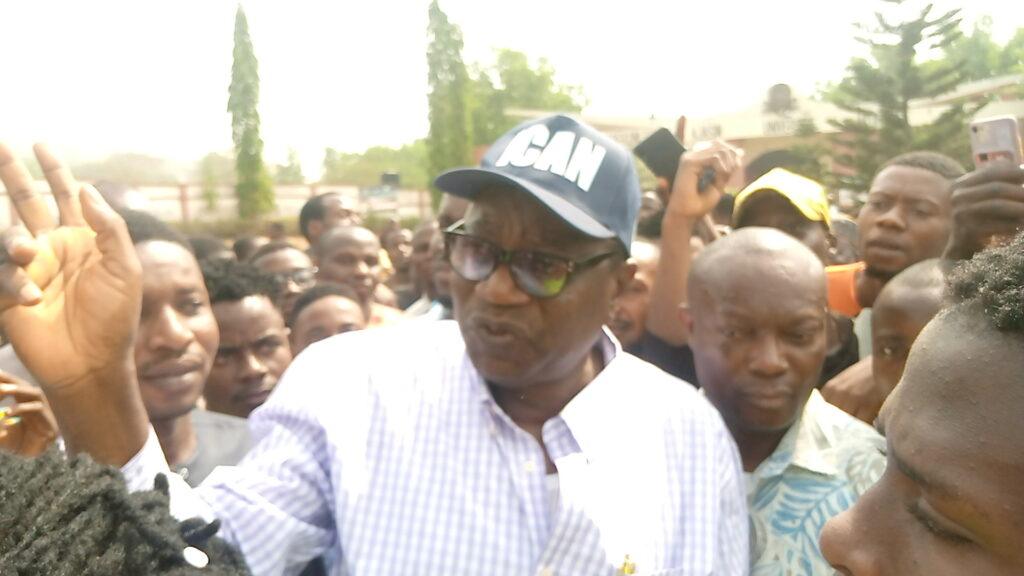 Govt., Management React as AAUA Students Storm highway, Protest Over Killing of Schoolmates by Trailers
