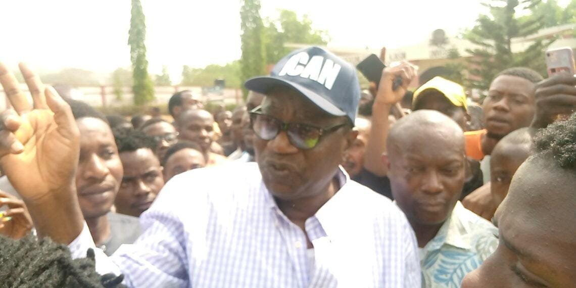 Govt., Management React as AAUA Students Storm highway, Protest Over Killing of Schoolmates by Trailers