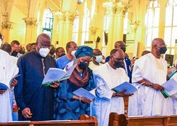 Osinbajo, Jonathan, Gowon, Sanwo-Olu, others attend Shonekan's funeral in Lagos
