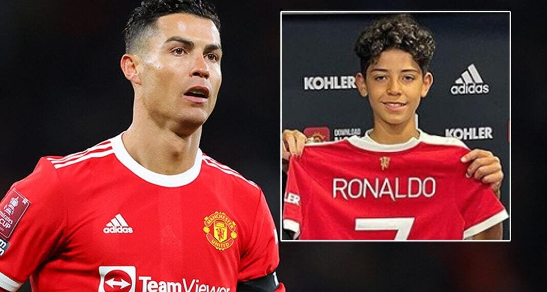 Cristiano Ronaldo’s son joins Manchester United Academy