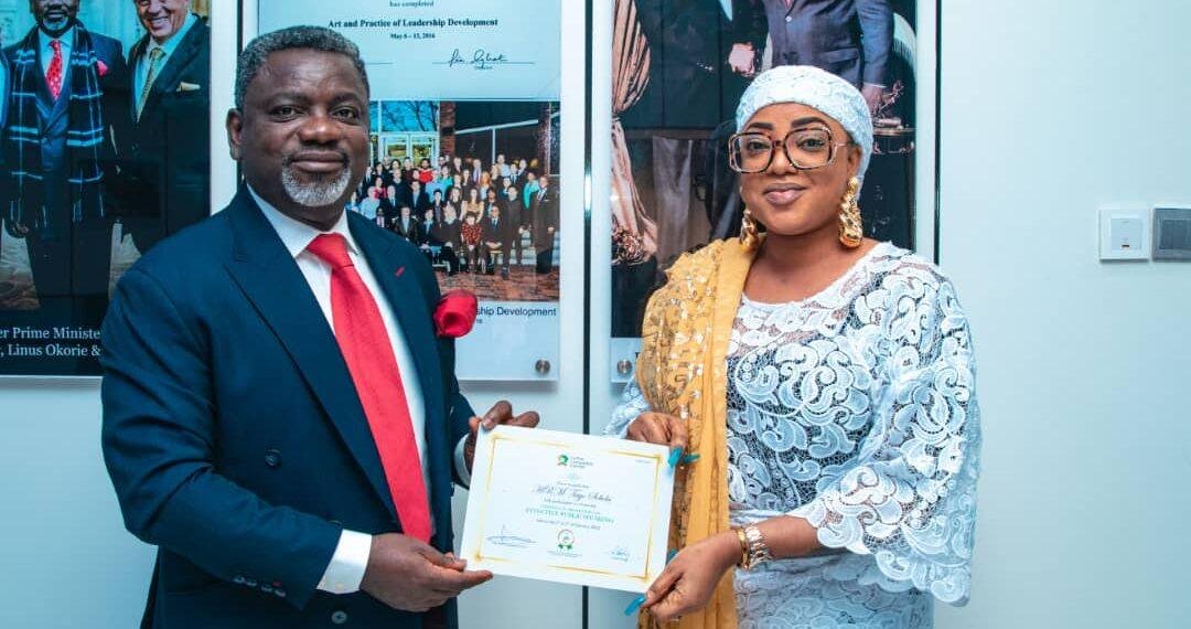 Actress, Sotayo completes leadership training course