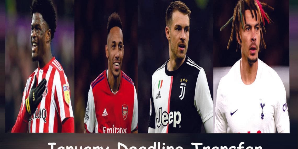 Maja, Aubameyang, Ramsey others beat the January deadline transfer window
