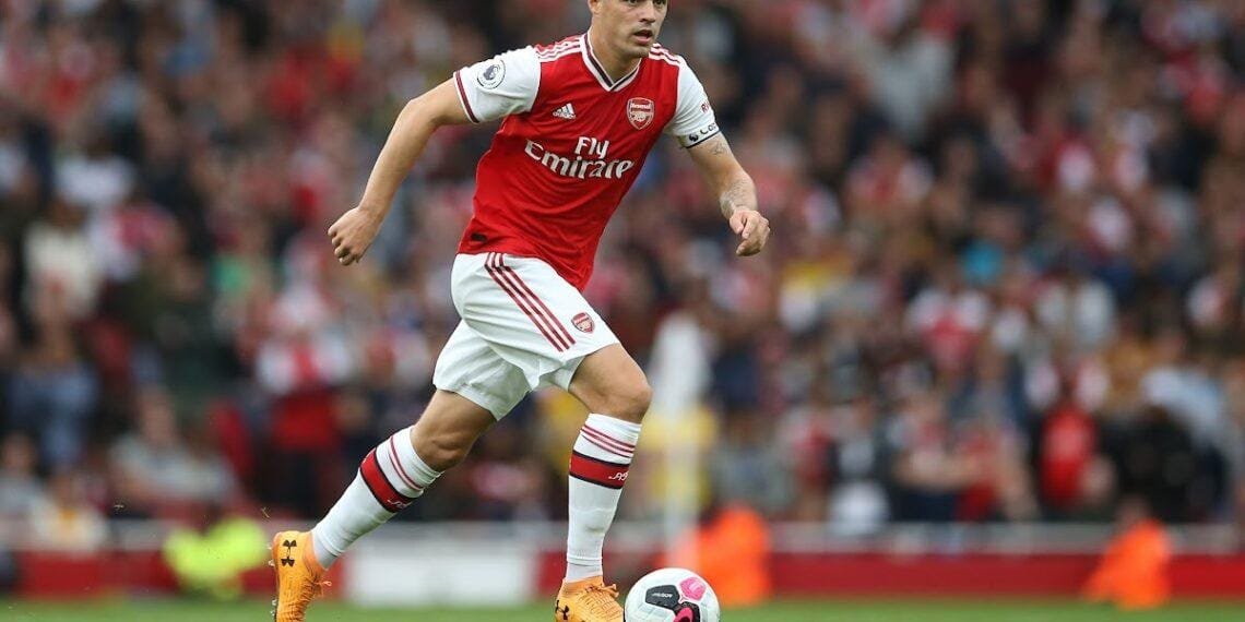 AS Roma Renews Interest in Arsenal’s Holding Midfielder Xhaka