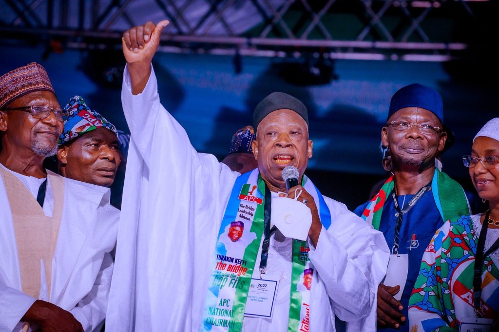 Abdullahi Adamu, APC