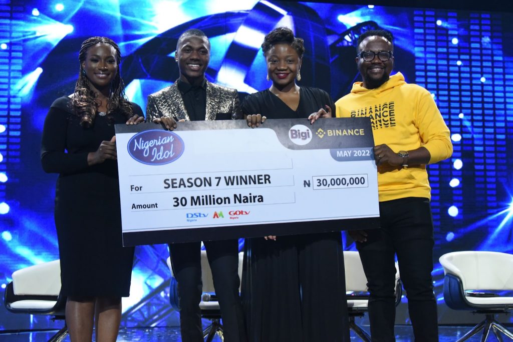 Progress Chukwuyem Wins Nigerian Idol Season 7