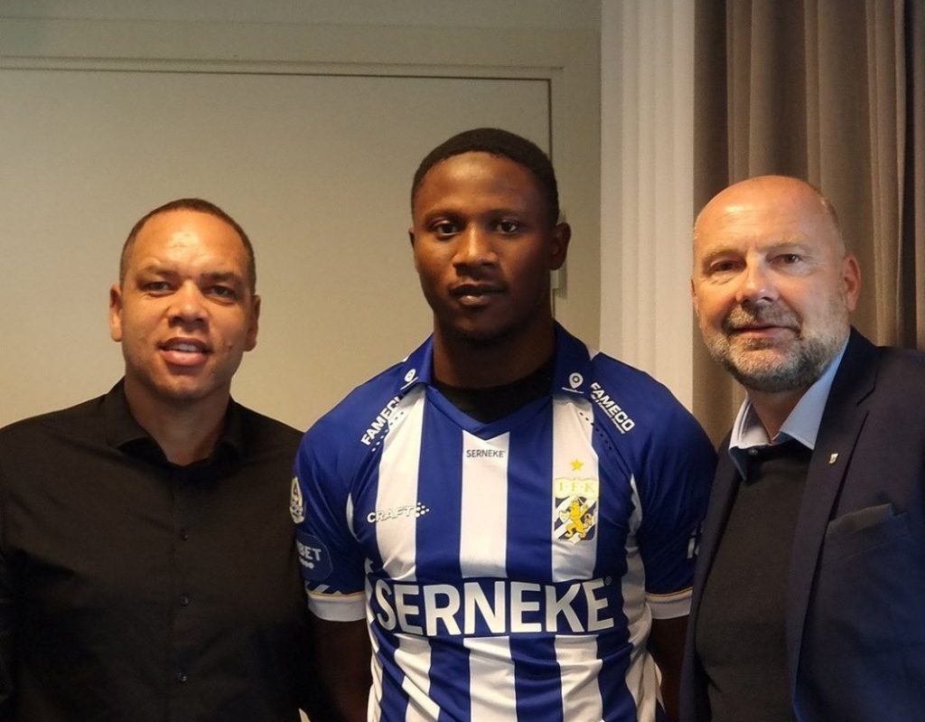 Nigerian football who signed for Moldovan Sheriff
