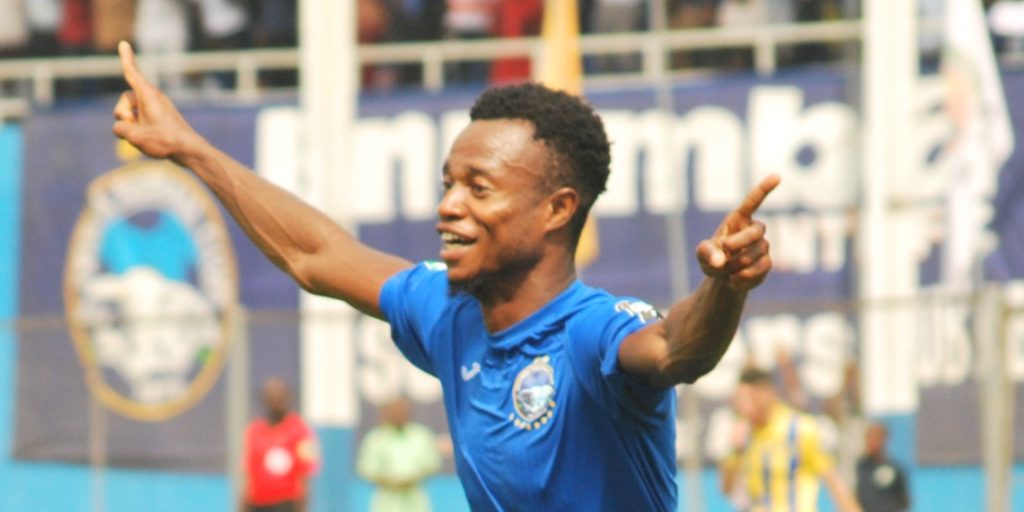 Victor Mbaoma’s hat-trick keeps Enyimba