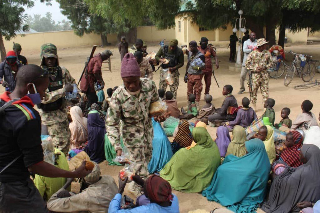 Six terrorist leaders, 3,858 terrorists, families surrender to troops