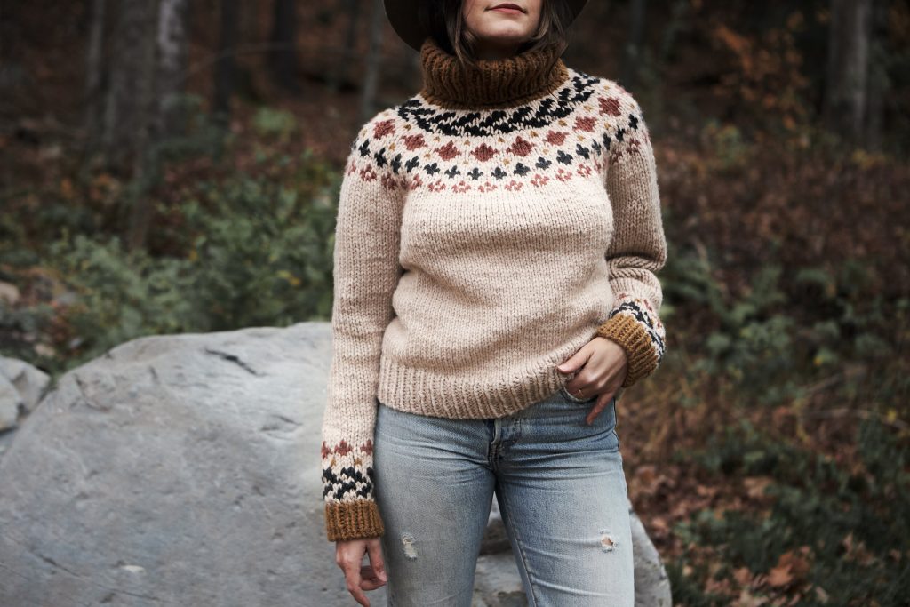 rainy season sweater