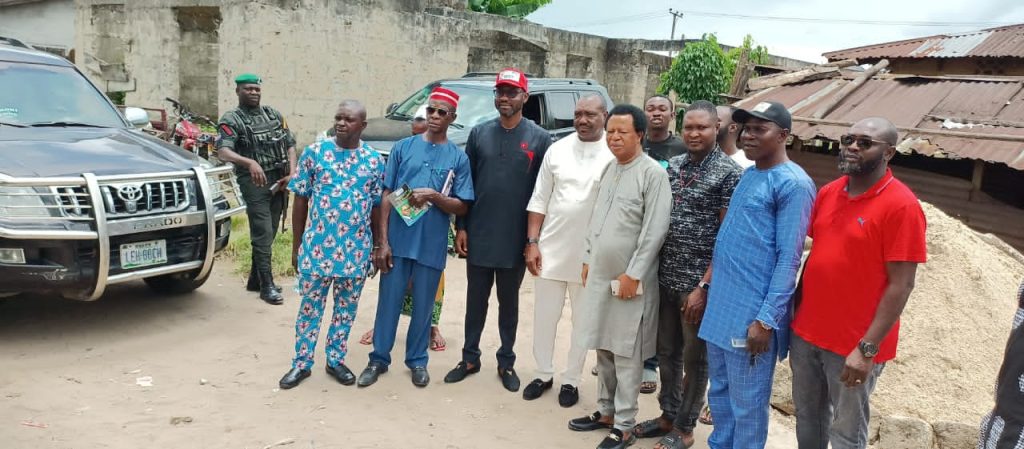 Delta NNPP guber candidate condoles Isoko North LGA party Chairman over wife demise