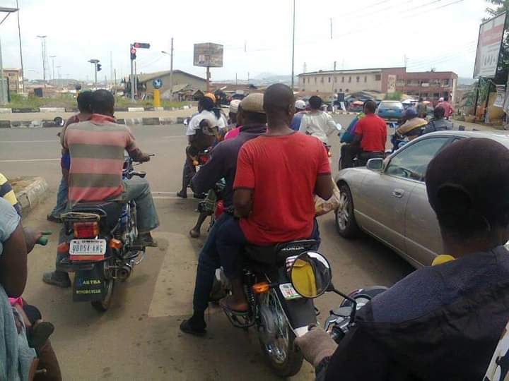 Okada riders