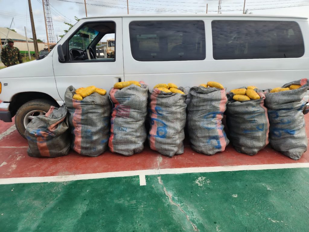 Seme Customs sustains war on smuggling, arrests four suspects with 553 parcels of Indian Hemp